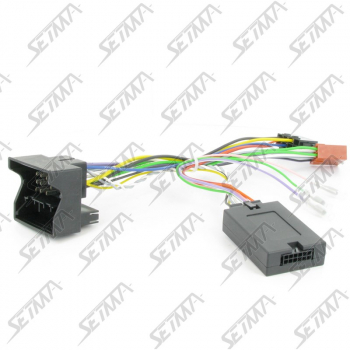 COMMANDE AU VOLANT - VOLKSWAGEN - MULTIVAN / TOUAREG - DEPUIS 2003 - CAN-BUS - CONNECTEUR FAKRA