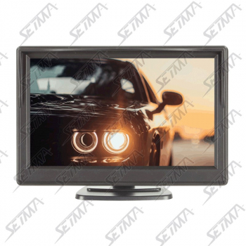 ECRAN TABLEAU DE BORD 5'' - 12.7 CM - 2 ENTREES VIDEO
