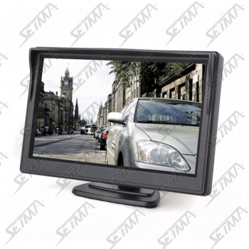 ECRAN TABLEAU DE BORD 5'' - 12.7 CM - 12V - 4/3 - 480 X 254 PAL/NTSC