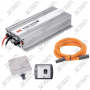 PACK CONVERTISSEUR DEFA 12/24V 230VAC - 600W PURE SINUS - 2 PRISES + COMMANDE
