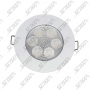 LAMPE CIRCULAIRE BLANCHE - IP53 - 5800K - 133LM - 12/24V -  DIAM : 8.7CM