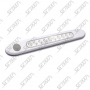 LAMPE INTERIEURE TYPE REGLETTE BLANCHE AVEC INTERRUPTEUR - 30CM -  IP53 - 12V - 5500K - 275LM