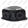 DETECTEUR ANGLES MORTS POUR POIDS LOURD ET ENGINS DE CHANTIER / ECRAN RETROVISEUR ENREGISTREUR AVEC DOUBLE CAMERA POUR BUS