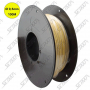 BOBINE DE CABLE UNIPOLAIRE - JAUNE - DIAMETRE 0.5 MM2 X 100 M