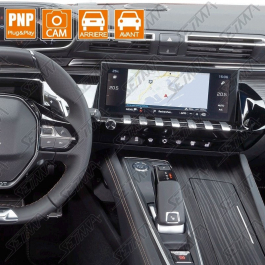 INTERFACE CITROEN / PEUGEOT / OPEL / TOYOTA - NAC - ECRAN 10''/12.3'' - ENTREE CAMERA AVANT ET ARRIERE