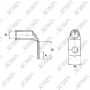 COSSE DE MASSE TUBULAIRE ANGULAIRE - OEILLET 4.3 MM - CABLE 10 MM2