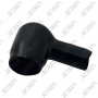 COSSE 10MM /  FIL 6MM2 MAX - ISOLANT PLASTIQUE NOIR POUR COSSE ALIMENTATION