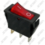 INTERRUPTEUR 24V - 3 CONTACTS LED ROUGE