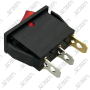 INTERRUPTEUR 24V - 3 CONTACTS LED ROUGE