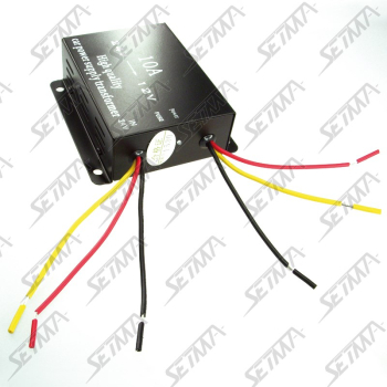 CONVERTISSEUR DE TENSION 24VDC-12VDC - 10A - AVEC GESTION DU +APC