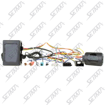 COMMANDE AU VOLANT + REPRISE AMPLI FIBRE OPTIQUE - MERCEDES - CLASSE E (W211) / CLS (W219) / SLK (R171)