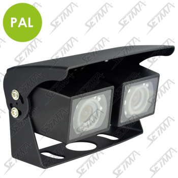 DOUBLE CAMERA DE RECUL INDEPENDANTE AVEC ANGLE AJUSTABLE