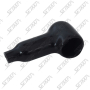 COSSE 8MM /  FIL 3MM2 MAX - ISOLANT PLASTIQUE NOIR POUR COSSE ALIMENTATION