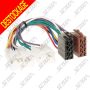 FAISCEAU AUTORADIO - TOYOTA - CITROEN C1 / PEUGEOT 108 DEPUIS 2014 -  DAIHATSU DEPUIS 1996 - CONNECTEUR 6 ET 10 VOIES