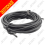 BOBINE DE CABLE UNIPOLAIRE - NOIR - DIAMETRE 1.5 MM2 X 5 M