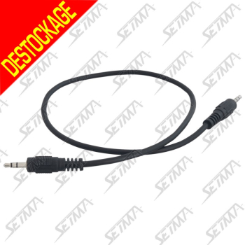 CABLE JACK/JACK  3.5MM -  STEREO - 30 CM