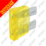 FUSIBLE ENFICHABLE - 6.3 X 32 MM - 20 A