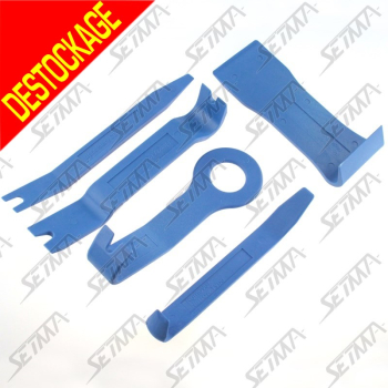 KIT OUTILS DE DECLIPSAGE - 5 PIECES