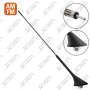ANTENNE DE TOIT A PERCER - AMPLIFIEE  /  FIBRE DE VERRE