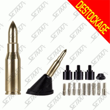 BRIN D'ANTENNE TYPE BALLE FUSIL CALIBRE 20 / L:7.5 CM