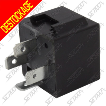 RELAIS SIMPLE 1RT - 12 V - 40 AMP - 4 CONTACTS