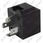 RELAIS SIMPLE 1RT - 12 V - 40 AMP - 4 CONTACTS -  BOBINE POLARISEE