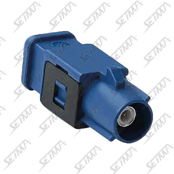 CONNECTEUR FAKRA MALE BLEU - C - RG-174 / RG-316 - A SERTIR