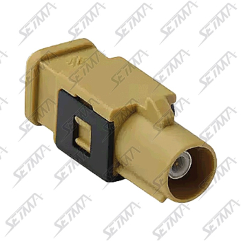 CONNECTEUR FAKRA MALE CURRY - K - RG-58 / RG-223 - A SERTIR