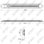 REGLETTE LABCRAFT NEBULA 66CM 3400LM AVEC PIR - 24 LEDS
