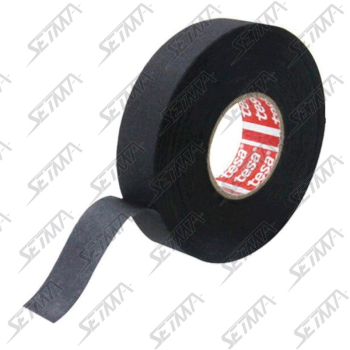 TOILE ADHESIVE TESA POUR ENRUBANNAGE FAISCEAU ELECTRIQUE - 19MM X 25M