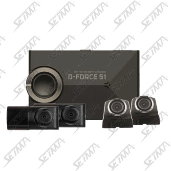 KIT DAHCAMS 4 CAMERAS FULL HD 128GB ADAS WIFI + GPS POUR POIDS LOURDS