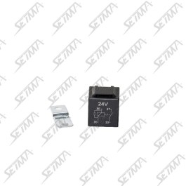 RELAIS 24V 40A MAX BOBINE POLARISEE 1RT