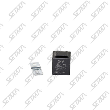 RELAIS 24V 40A MAX BOBINE POLARISEE 1RT